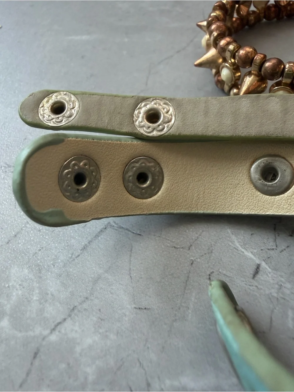 Vintage 00s pop punk spikey bracelets